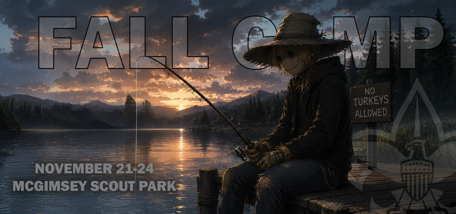 Scarecrow Fishing Title copy for the website